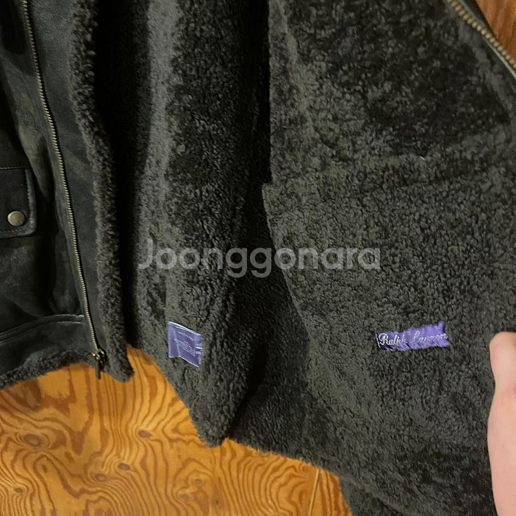 랄프로렌 퍼플라벨 램스킨 무스탕 판매 합니다.--3