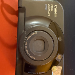 Canon prima zoom mini 필름카메라