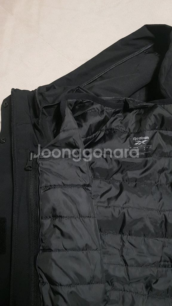 리복 2in1 롱바람막이 90 여성55 가슴52기장86--4