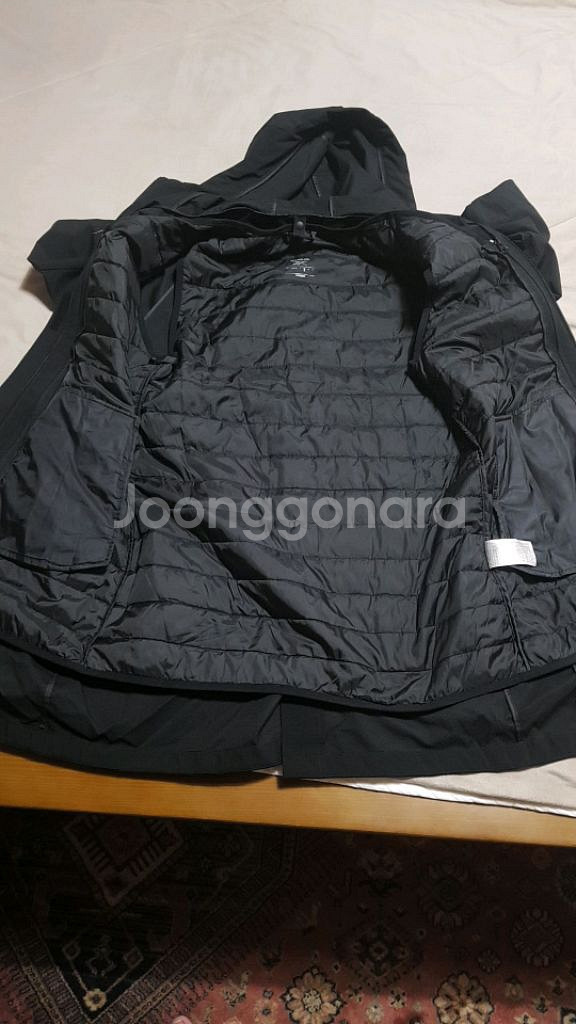 리복 2in1 롱바람막이 90 여성55 가슴52기장86--3