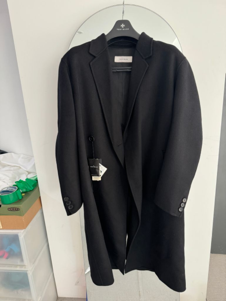 토니웩 핸드메이드 캐시미어 코트(m) 이미지