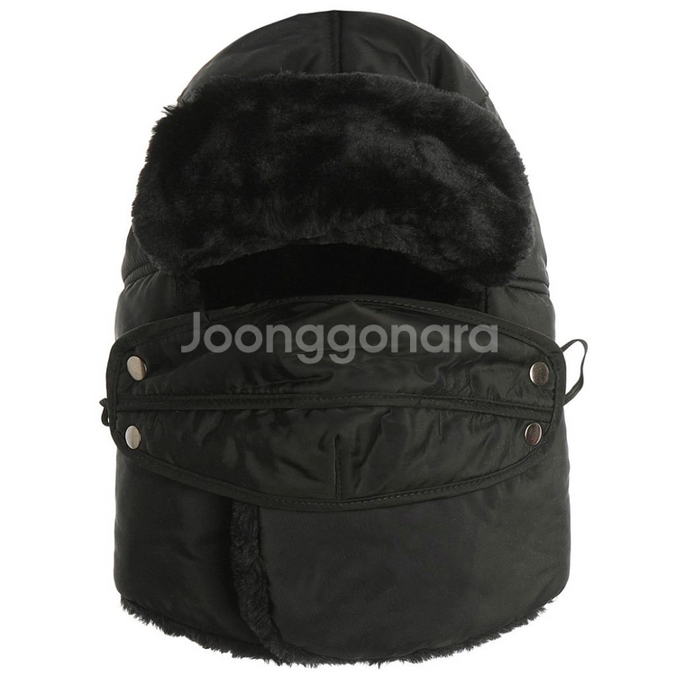 방한모자 스키장 모자 털모자 오토바이 군밤모자--1