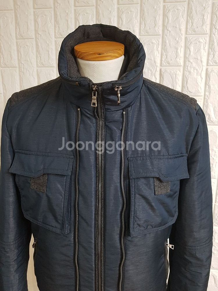 솔리드옴므/우영미/후드/패딩점퍼(90)--1