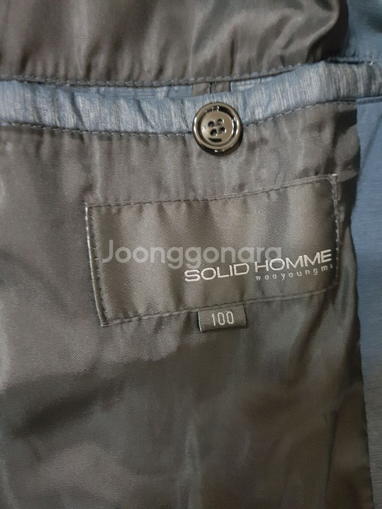 솔리드옴므/우영미/후드/패딩점퍼(90)--5