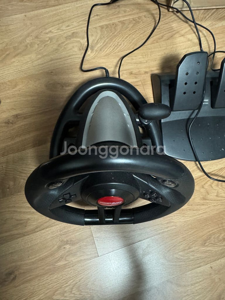 파워시프트 레볼루션 레이싱게임 핸들 조이스틱--1