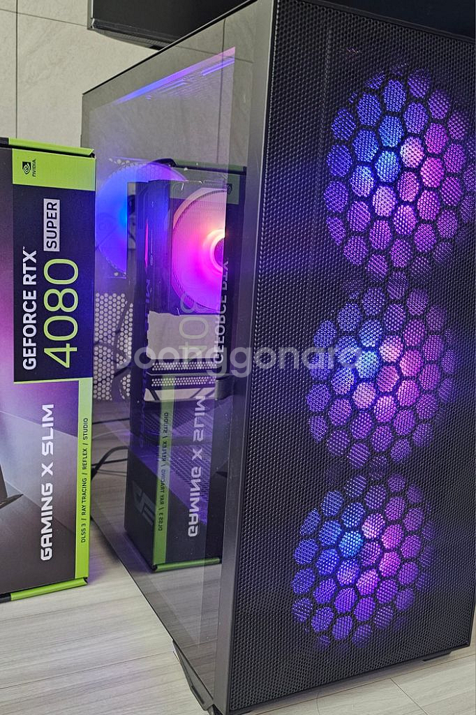 라이젠7 7800X3D RTX4080슈퍼 컴퓨터--0