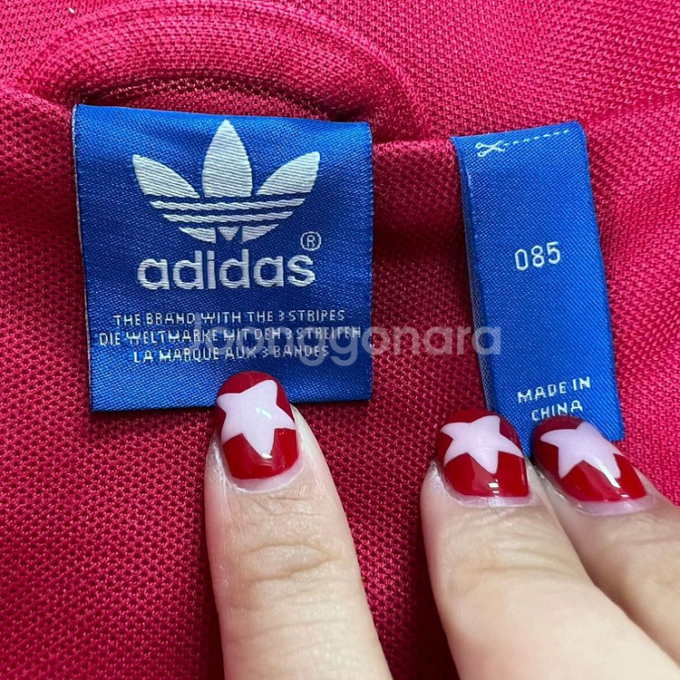 [새상품] 아디다스 파이어버드 빨강져지 슈퍼스타--2