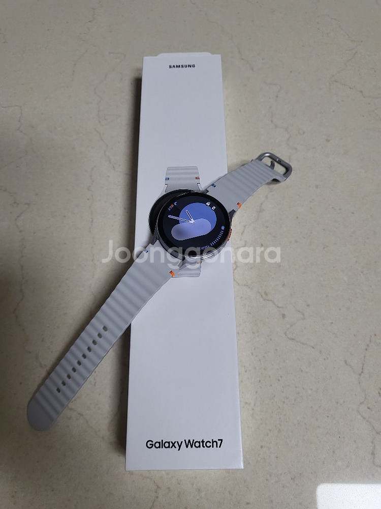 갤럭시워치7 블루투스 실버 44mm (5회미만사용)--1