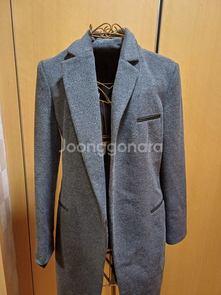앙고라 울 여성 코트 66 size--1