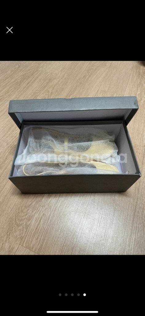 [새상품]스퀘어 밴딩 플랫슈즈--4