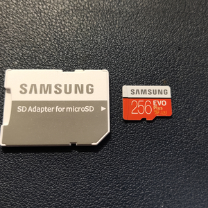 삼성 256gb 마이크로 sd메모리 팝니다.