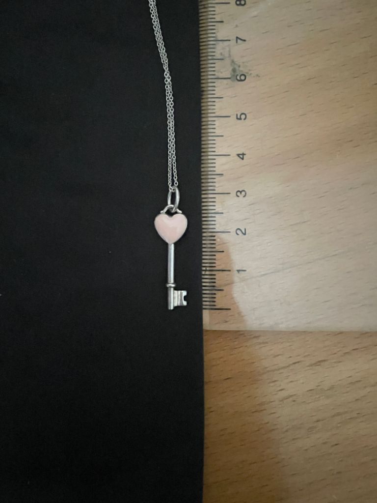 티파니앤코 하트 키 열쇠 팬던트 목걸이