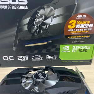 ASUS GT1030 OC 2GB 1새월 사용