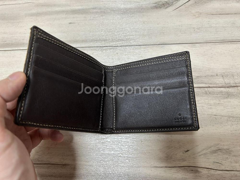 구찌 쟈가드 로고 남자 반지갑--5
