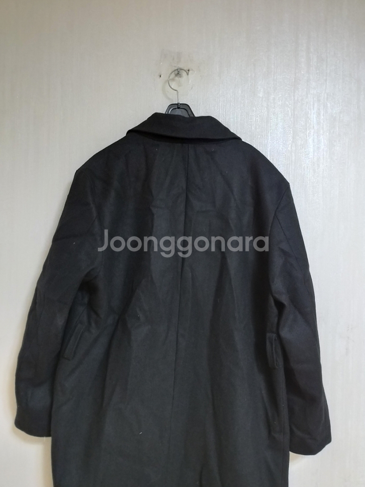 남성 라퍼지스토어 오버핏 더블 롱코트(오버핏95-100--7