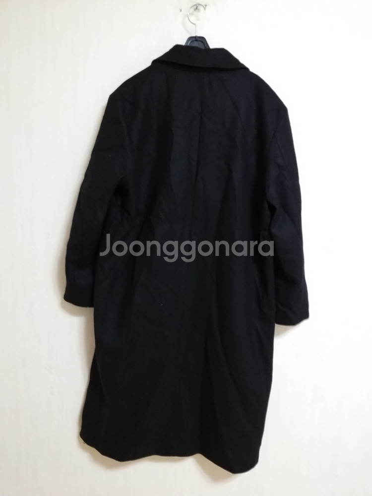 남성 라퍼지스토어 오버핏 더블 롱코트(오버핏95-100--8