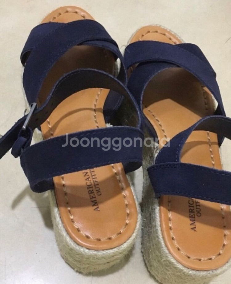 아메리칸이글 웨지 샌들 플랫폼 통굽샌들--3