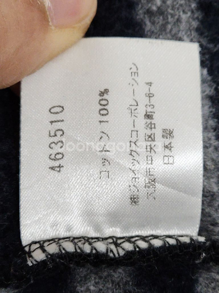 (M) 폴스미스 니트조끼 블랙 베스트 무지 브이넥--3