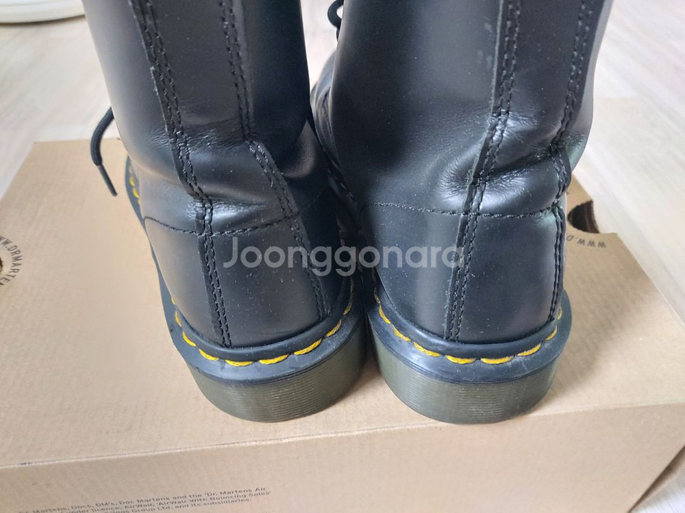 닥터마틴 1460 스무스 블랙 230 UK4 택포--2