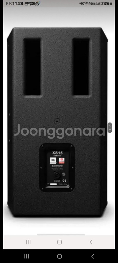 jbl 패시브스피커 15인치 메인스피커 xs15xs12--2