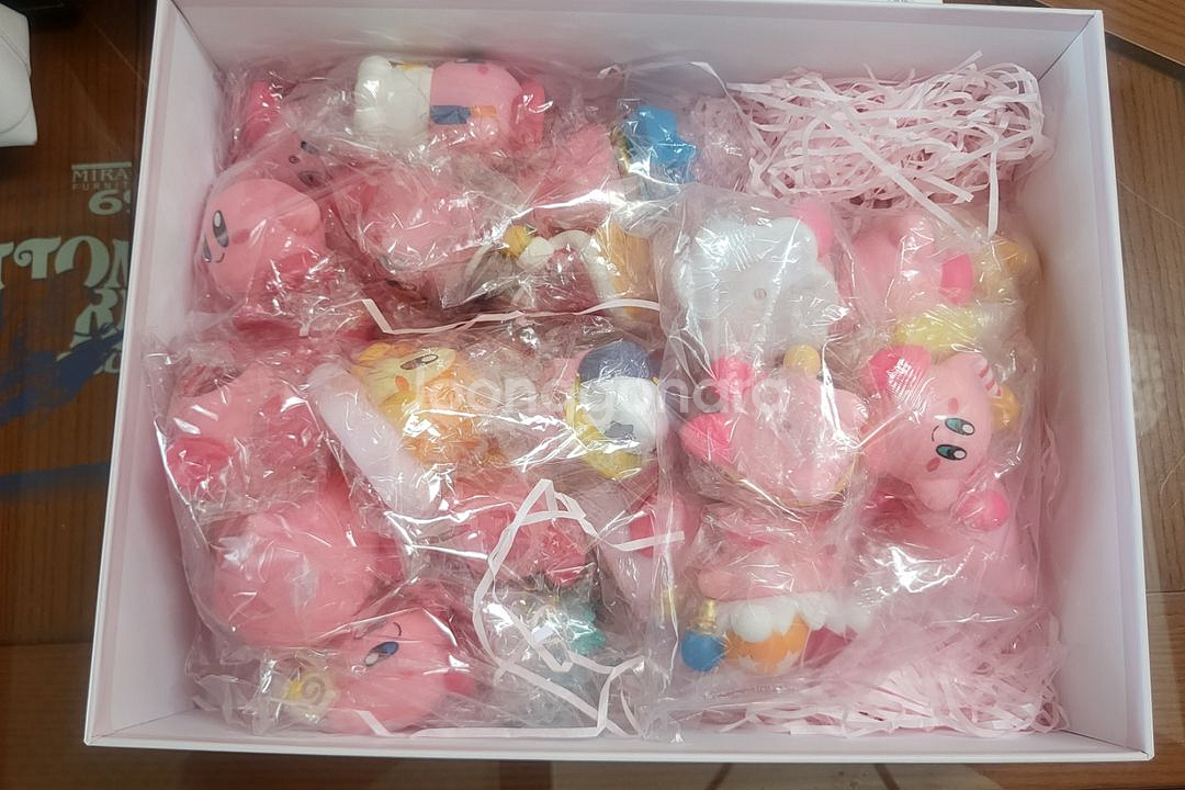 별의커비 피규어 24개 (새상품)--0