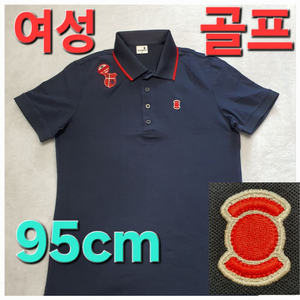 여성 와이드앵글 봄 여름 가을 골프 셔츠 95cm