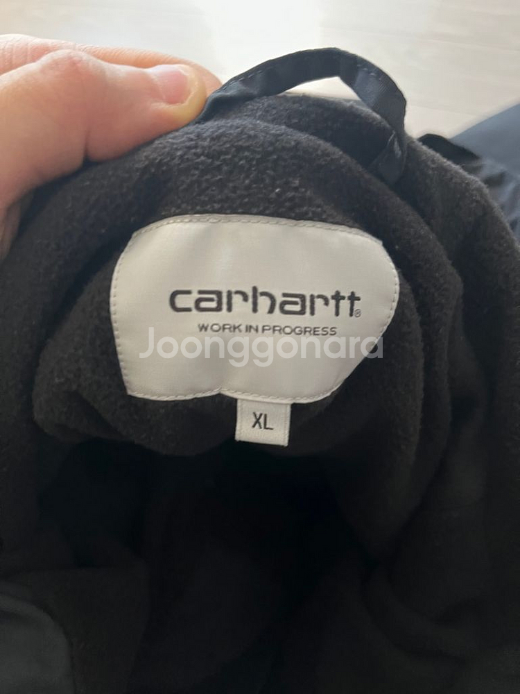 칼하트 님부스 기모 아노락 블랙 XL 105 판매합니다--3