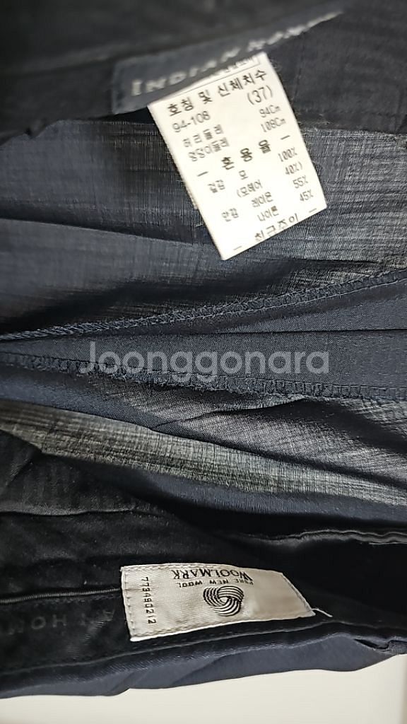인디안 남자정장바지(37)--4