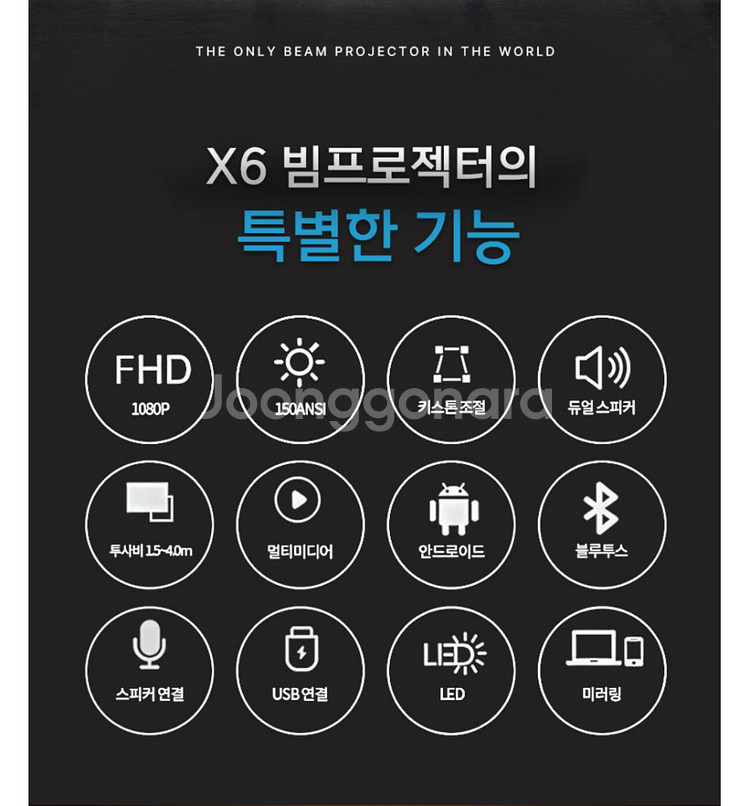 빔보이 무선 빔프로젝터--4
