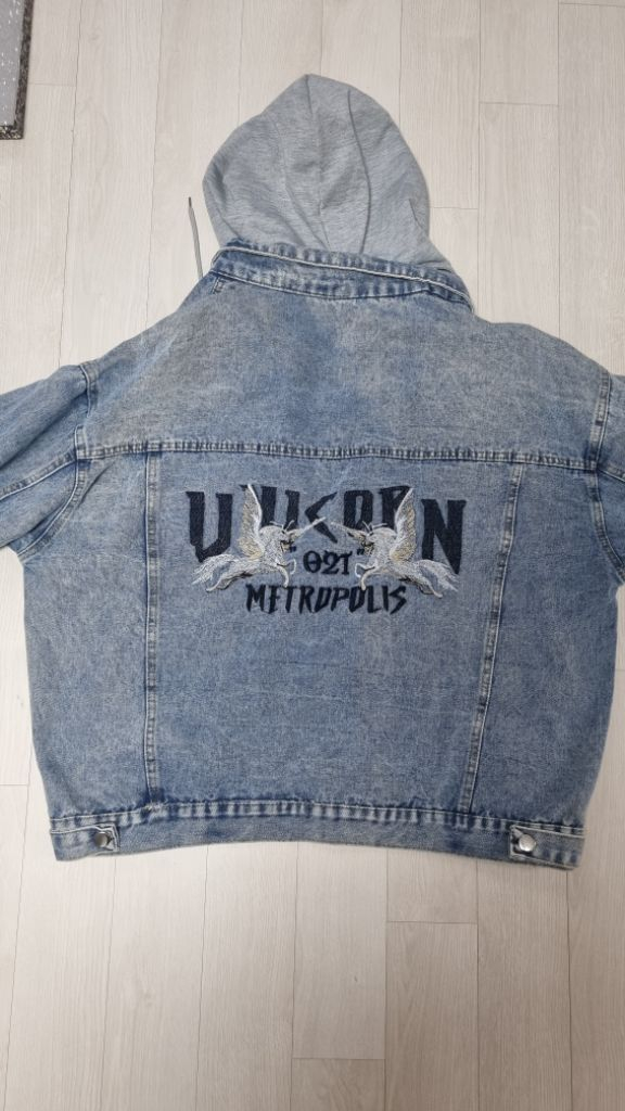 새상품) 빈티지 청자켓--3