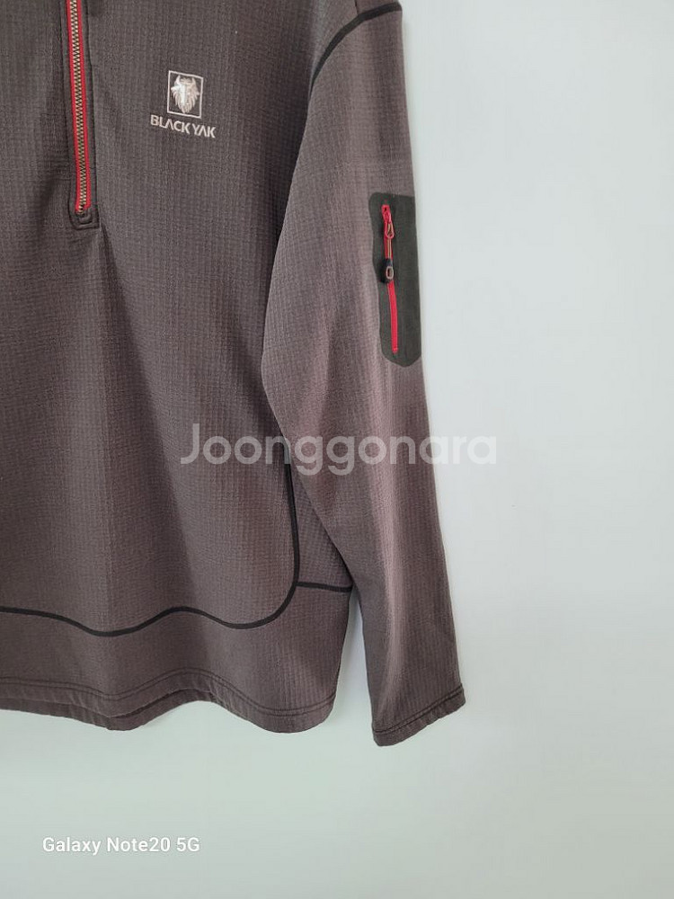 남성 네파 간절기.겨울 후리스 등산티셔츠(스판105)--2