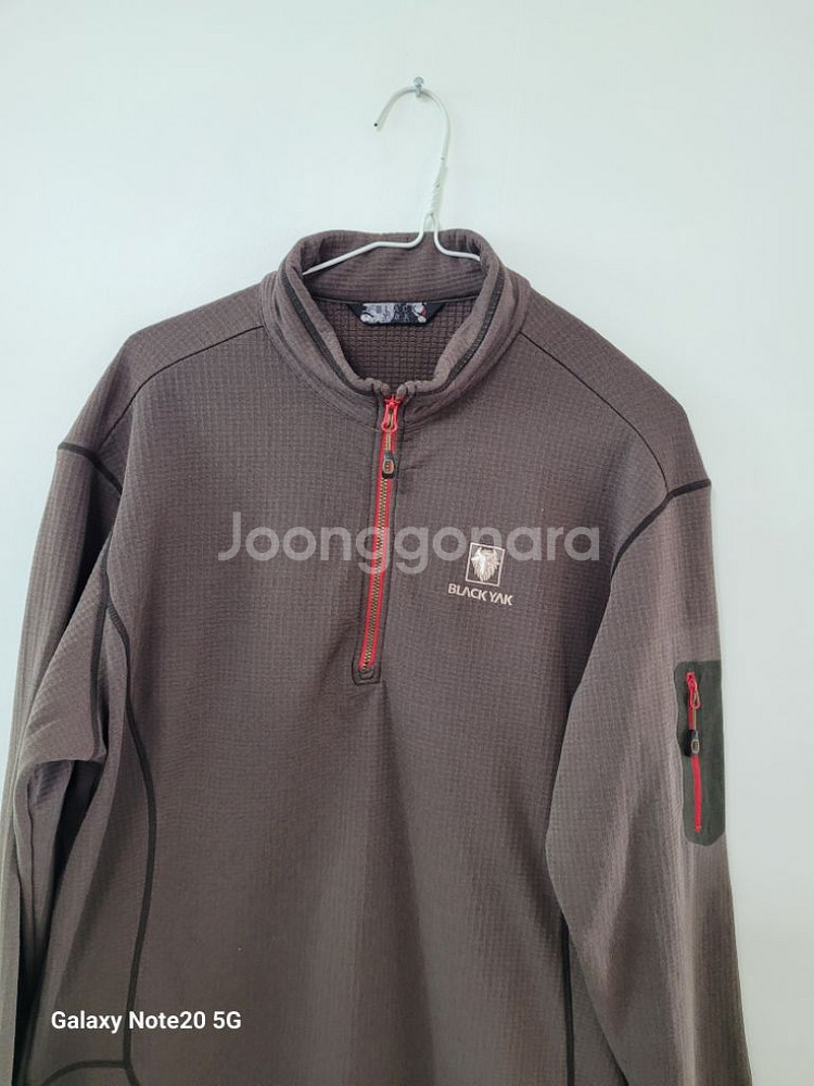 남성 네파 간절기.겨울 후리스 등산티셔츠(스판105)--1