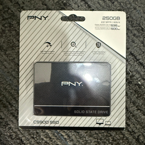 미개봉 PNY CS900 SSD 제이씨현 (250GB)