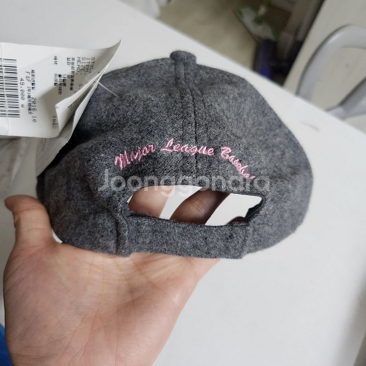 새상품 mlb키즈 모직모자 택있음--3