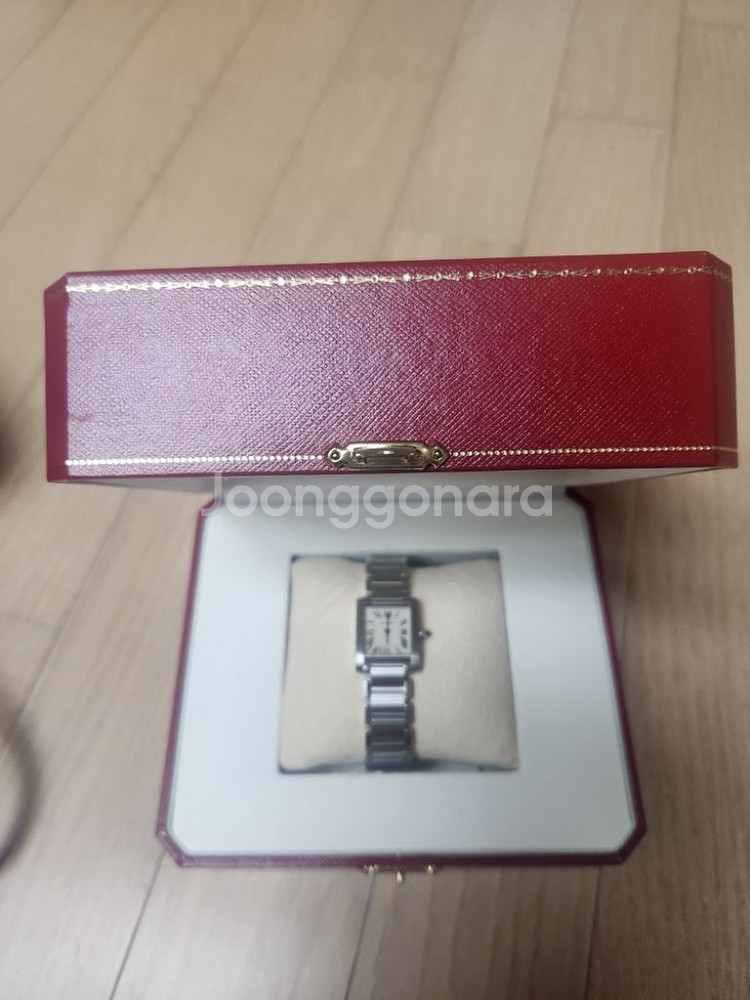 까르띠에 탱크 프랑세즈 스몰--1