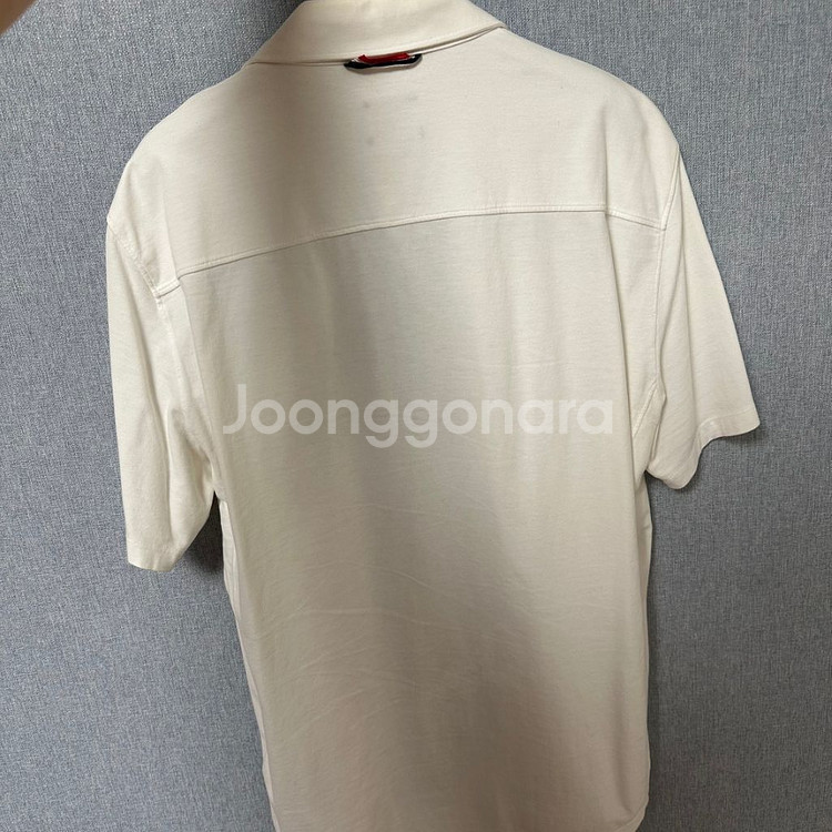 몽클 감마블루 반팔 남방--1