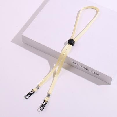 새 2개 아이보리 아동용 마스크 스트랩 목걸이 줄 이미지