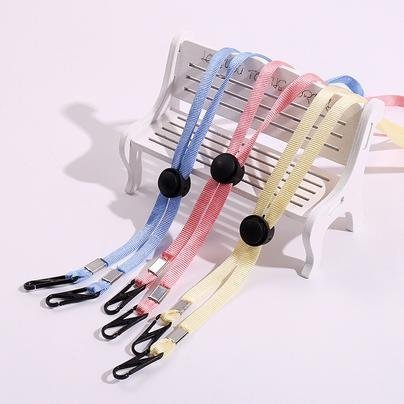 새 2개 아이보리 아동용 마스크 스트랩 목걸이 줄 이미지