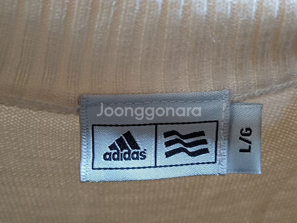 adidas 아디다스 반집업니트 조끼 L size--4