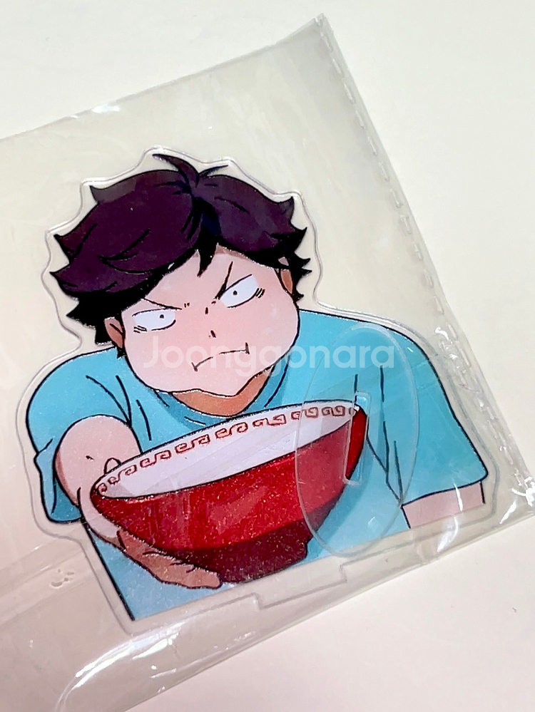 밥 하이큐 오이카와 아크릴 피규어 스탠드--0