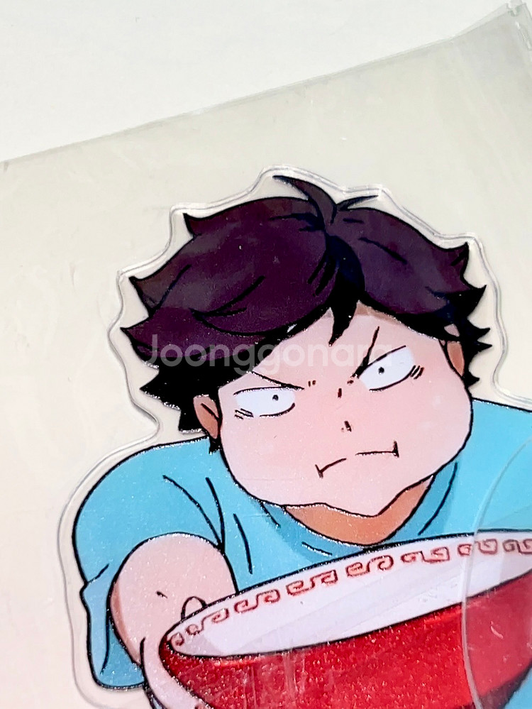 밥 하이큐 오이카와 아크릴 피규어 스탠드--2