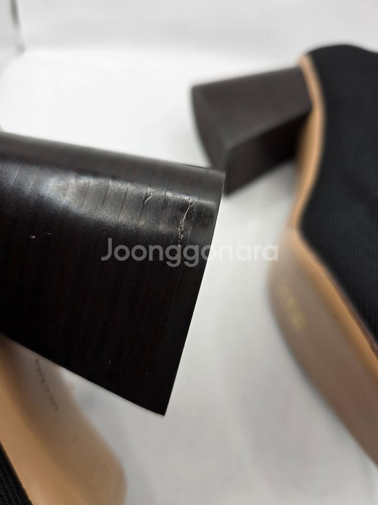 셀린느 니트삭스앵글부츠250(39)--7