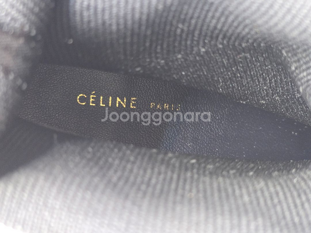 셀린느 니트삭스앵글부츠250(39)--5