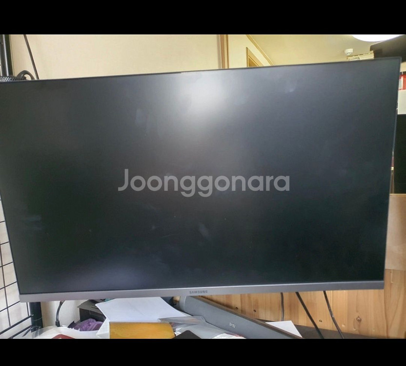삼성 베젤리스 모니터 27인치--1