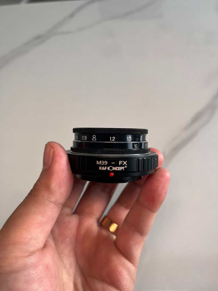 상태좋은 인더스타69 무한대 개조된 렌즈 팔아요--2