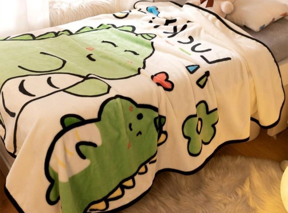 아기공룡담요 이미지