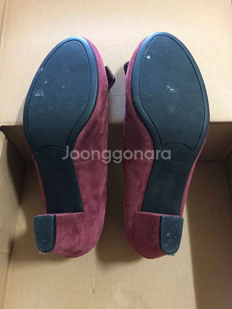 보라색구두 230 새상품급--3