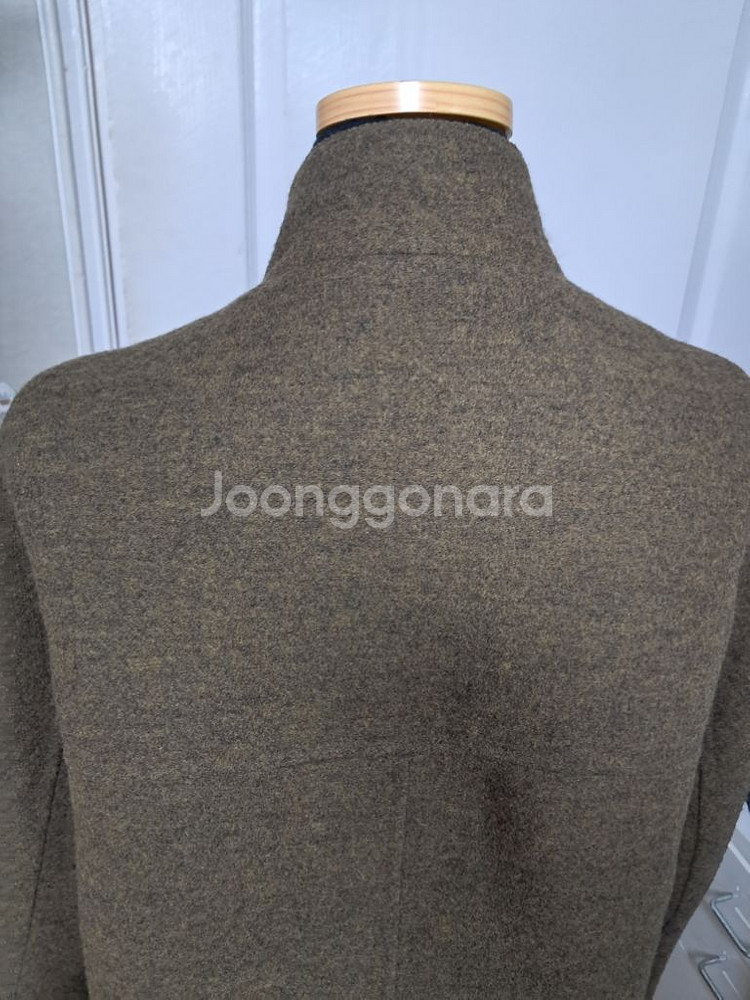 70만원대 SJSJ 양모 하프코트 55--2
