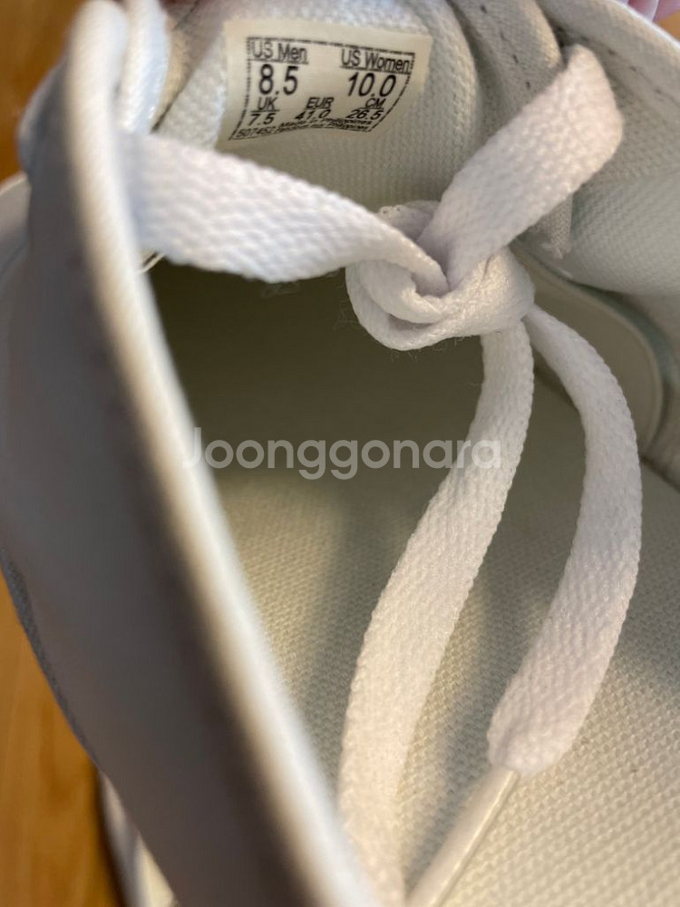 반스 어센틱 뮬 화이트 (새제품)--4