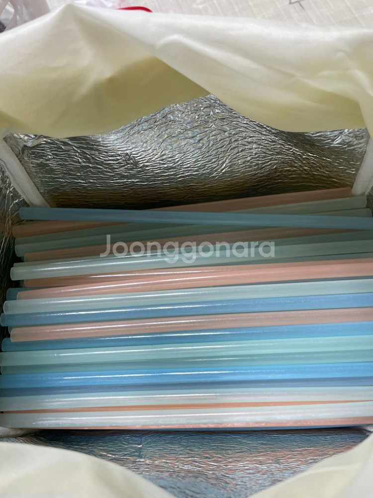 아동교구 유아 장난감 집만들기 야광빨대블럭 500피스--2